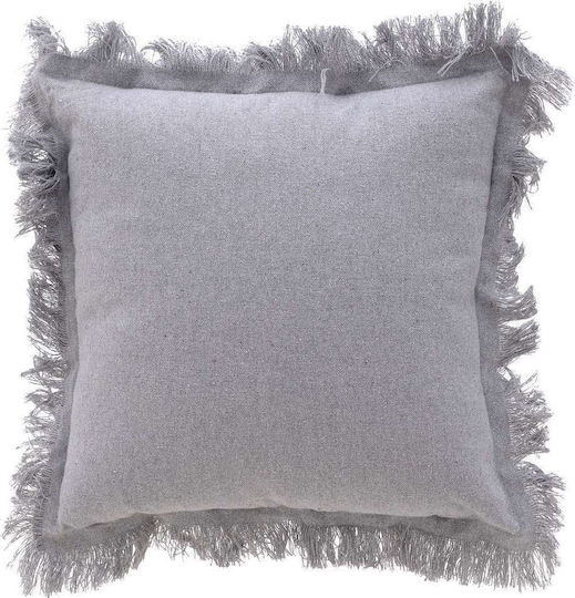 Click Sofa Cushion from 100% Cotton Gray 40x40cm