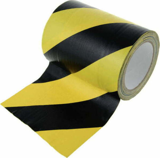 Stairville 686 Tunnel Tape Black/Yellow Adhesive Fabric Tape 150mmx15m Stairville 686 Tunnel Tape Black/Yellow Adhesive Fabric Tape 150mmx15m