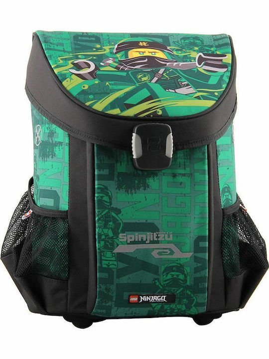 Lego Easy Ninjago Energy School Bag Backpack Elementary, Elementary in Green color 18lt