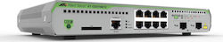 Allied Telesis GS970M/10 Managed L3 Switch with 8 Gigabit (1Gbps) Ethernet Ports and 2 SFP Ports