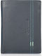 ΜΝ429 Leather Men's Wallet Blue