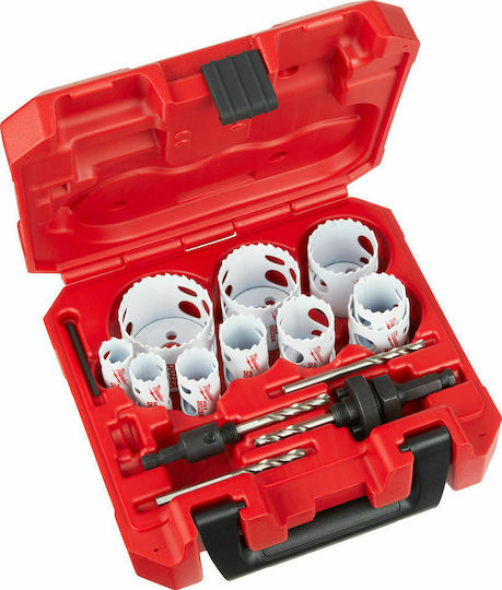 Milwaukee Hole Saw Kit Cobalt for Wood, Metal, Tile and Plastic