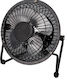 Brand Mini Fan 10" Вентилатор USB Черно