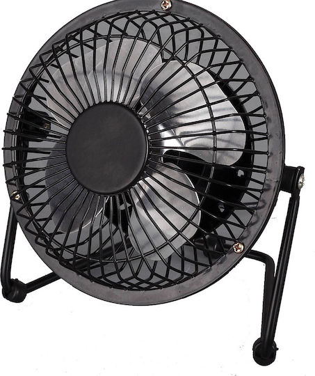 Brand Mini Fan 10" Вентилатор USB Черно