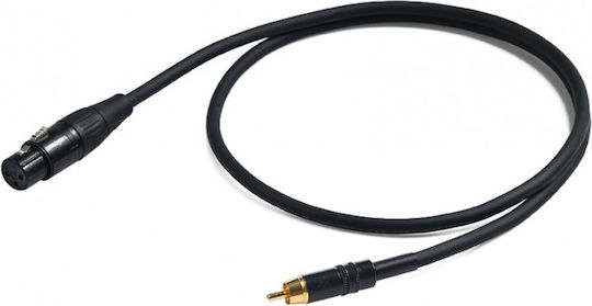 Proel Cable XLR female - RCA male 3m (CHLP270LU3)
