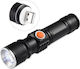 Bailong Rechargeable Flashlight LED with Maximum Brightness 500lm Embedded