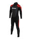 Scuba Force Saily Kids Jumpsuit Diving Double-layer with Zip Red 3mm