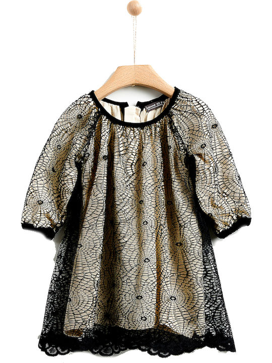 Yellowsub Children's Dress Lace Beige