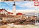 Puzzle Rocky Lighthouse 2D 1500 Κομμάτια