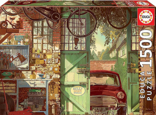 Old Garage Arly Jones Puzzle 2D 1500pcs