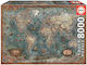 Antique World Map Puzzle 2D 6000 Pieces