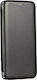 Book Synthetic Leather Black (Galaxy J6)