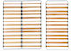 Ergonomic Frame 235 for Semi Double Matress 120x200cm