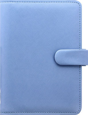 Filofax Saffiano Personal Wöchentlich Veranstalter Blau Leder 18.8x18.8cm