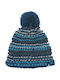 Kinder Mütze Gestrickt Blau