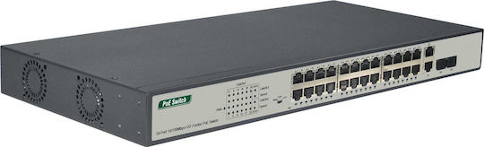 Digitus DN-95343 Unmanaged L2 PoE+ Switch με 26 Θύρες Ethernet και 2 SFP Θύρες