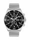 Boss Ocean Edition Men's Watch 48mm Chronograph Battery with Silver Metal Bracelet