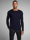 Jack & Jones Men's Long Sleeve Sweater Maritime Blue