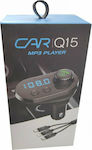 FM Transmitter Autovehicul Q15 cu Bluetooth