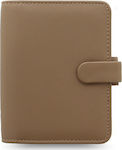 Filofax Saffiano Pocket Weekly Organizer Brown