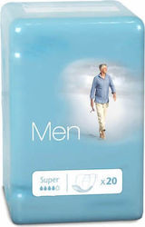 AMD Incontinence Men Super Inkontinenz-Pads 4 Tropfen 20Stück