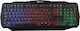 Xtrike Me KB-302 Gaming Πληκτρολόγιο με RGB φωτισμό (Αγγλικό US)