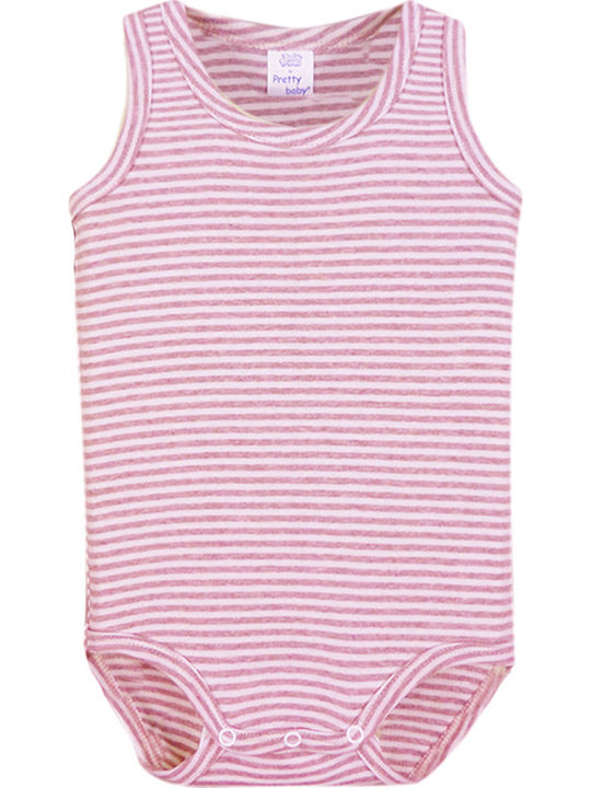 Pretty Baby Body 0861 Fără mâneci Roz