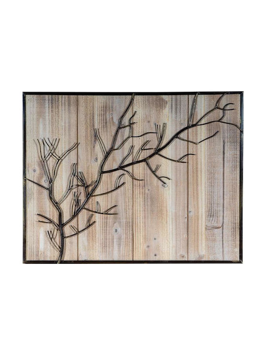 Zen Collection Wooden Wall Hanging Decor 60x3x47cm