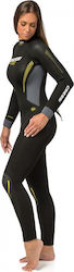 CressiSub Fast All-In-One Lady Black 5mm CressiSub Fast All-In-One Lady Black 5mm