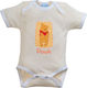 Disney Winnie The Pooh Baby Bodysuit Underwear Set Short-Sleeved Yellow