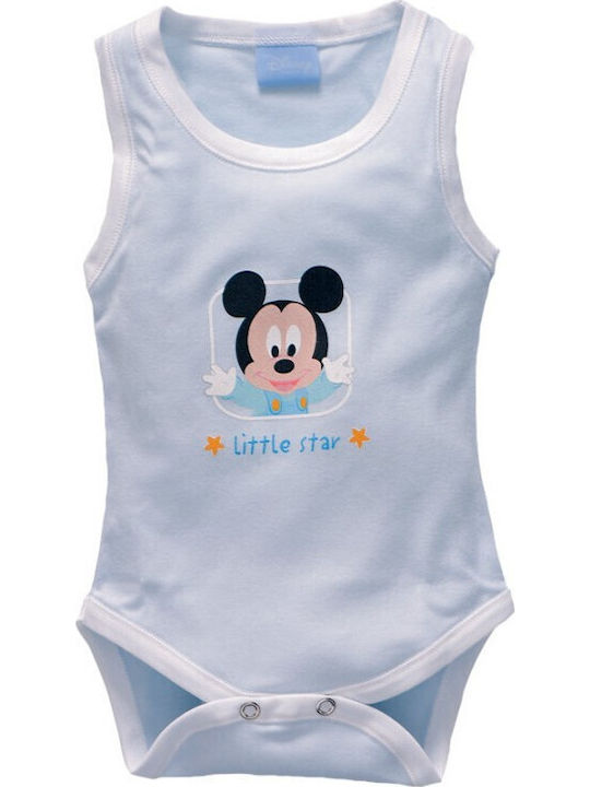 Disney Mickey Ärmellos Hellblau
