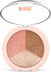 Golden Rose Nude Look Baked Trio Παλέτα Μακιγιάζ για το Πρόσωπο 19.5gr Golden Rose Nude Look Baked Trio Παλέτα Μακιγιάζ για το Πρόσωπο 19.5gr