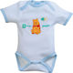 Disney Winnie The Pooh Baby Bodysuit Underwear Short-Sleeved White