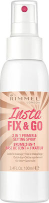 Rimmel Insta Fix & Go 2 In 1 Primer & Setting Spray 100ml