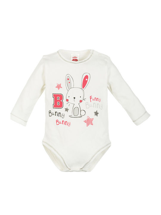 Makoma Baby Bodysuit Long-Sleeved Ecru