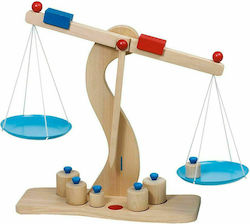 Goki Role Play Toy Wooden Scale made of Wood for 3+ Years Old