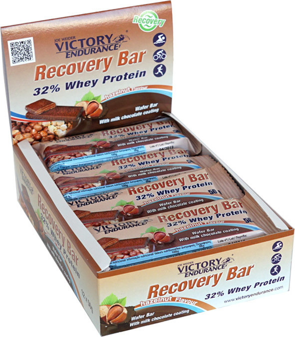 Weider Victory Endurance Recovery Bar 32 Whey Protein 12 x 50gr