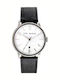 Ted Baker Daniel Herrenuhr 43mm Batterie mit Schwarz Lederarmband