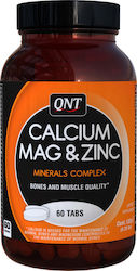 QNT Calcium Magnesium & Zinc Minerals Complex 60 tabs QNT Calcium Magnesium & Zinc Minerals Complex 60 tabs