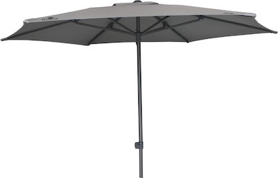 Hupa Riviera Umbrelă de Plajă cu Diametru de 2.2m cu Protecție UV și Ventilație Albă