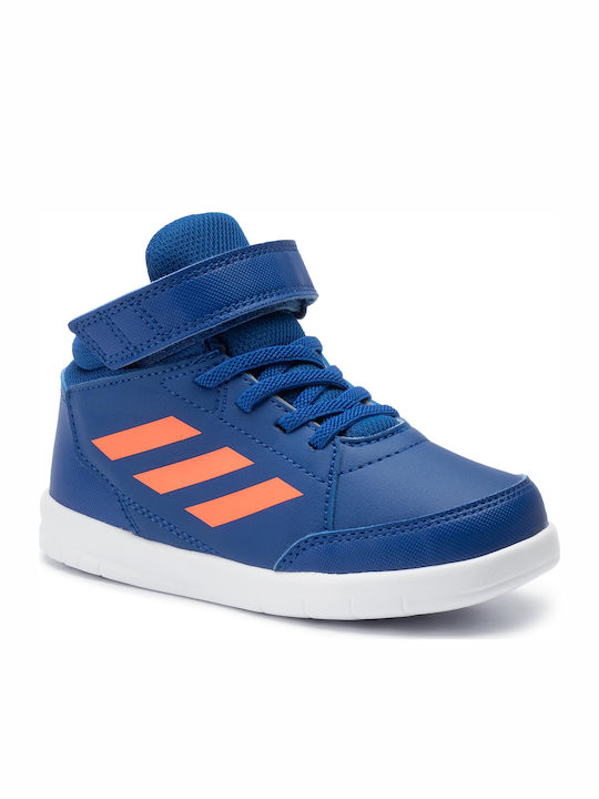 Adidas Παιδικά Sneakers High AltaSport Mid Collegiate Royal / Solar Orange / Cloud White