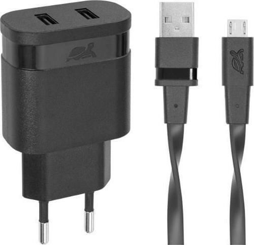 Rivacase Încărcător și Cablu micro USB Negruς (VA4123)