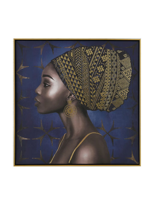InTheBox African Woman Tablou pe Pânză 80x80cm