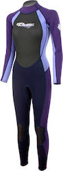 Aropec Aropec 3mm Purple Wetsuit with Zip Aropec Aropec 3mm Purple Wetsuit with Zip