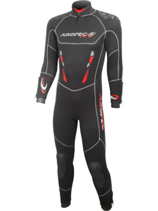 Aropec Super-Stretchy Black 5mm Wetsuit