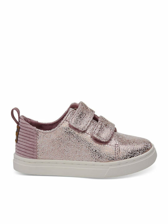 Lenny Kids Sneakers with Scratch Pink