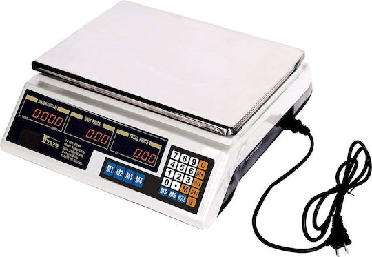 Electronic Commercial Retail Scale 40kg/10gr