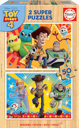 Wooden Kids Puzzle Toy Story 4 Wooden 50pcs Educa