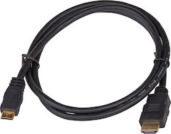 Akyga AK-HD-10M HDMI 1.4 HDMI-Stecker - Mini-HDMI-Stecker 1m Schwarz Akyga AK-HD-10M HDMI 1.4 HDMI-Stecker - Mini-HDMI-Stecker 1m Schwarz