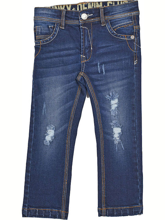 Funky Kids' Denim Pants Blue